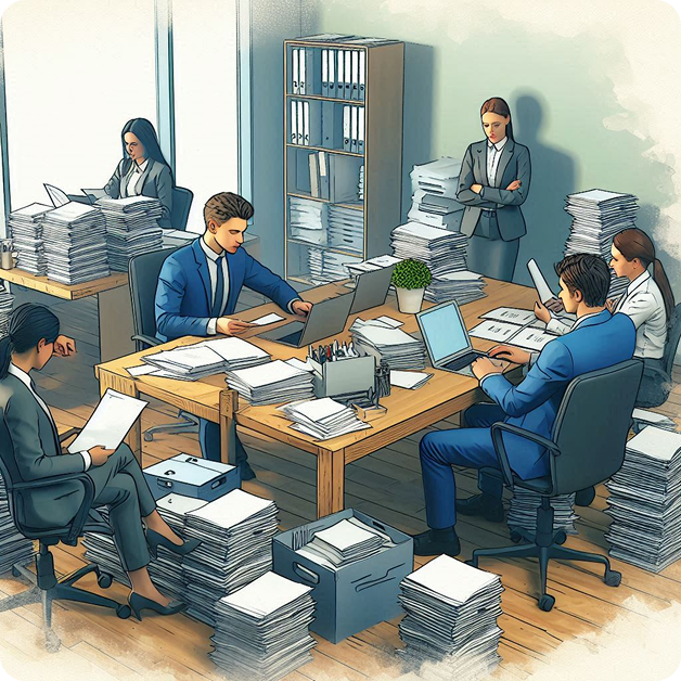 KleaStack document data extraction process