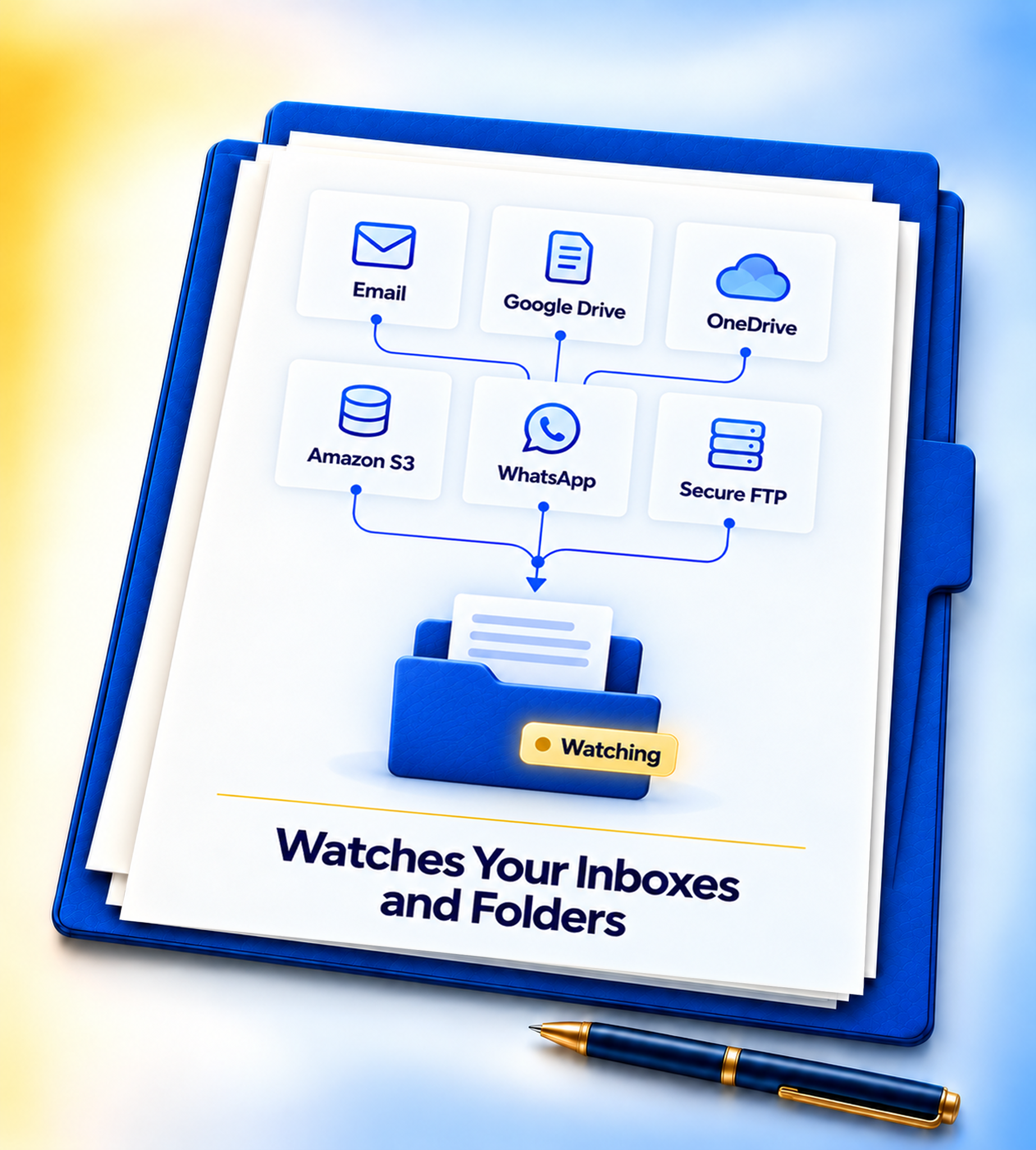 Watches Your Inboxes and Folders check