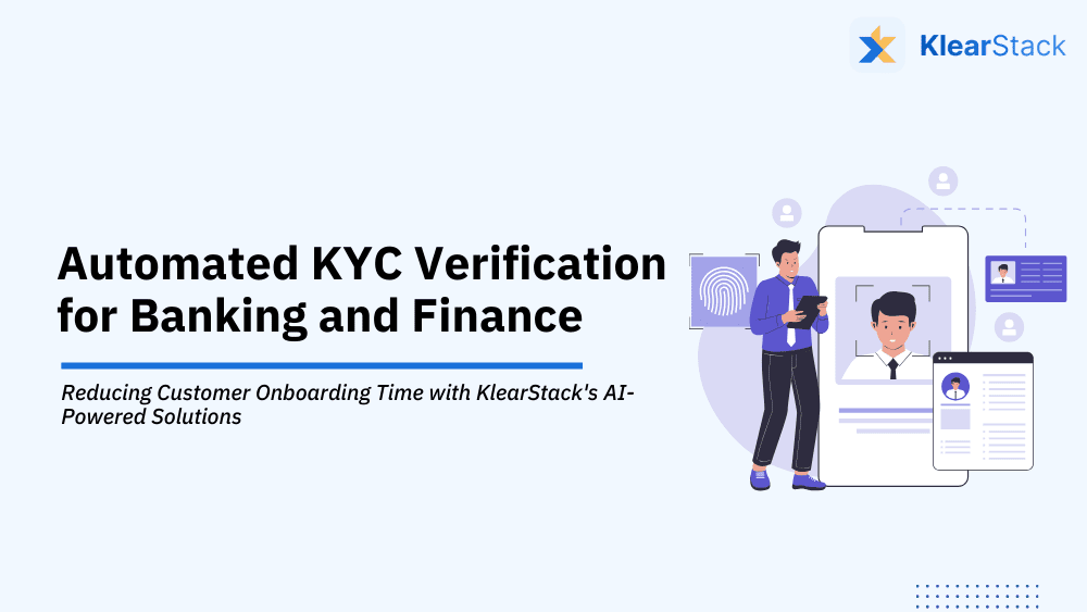 Automated KYC Verification for banking and finance