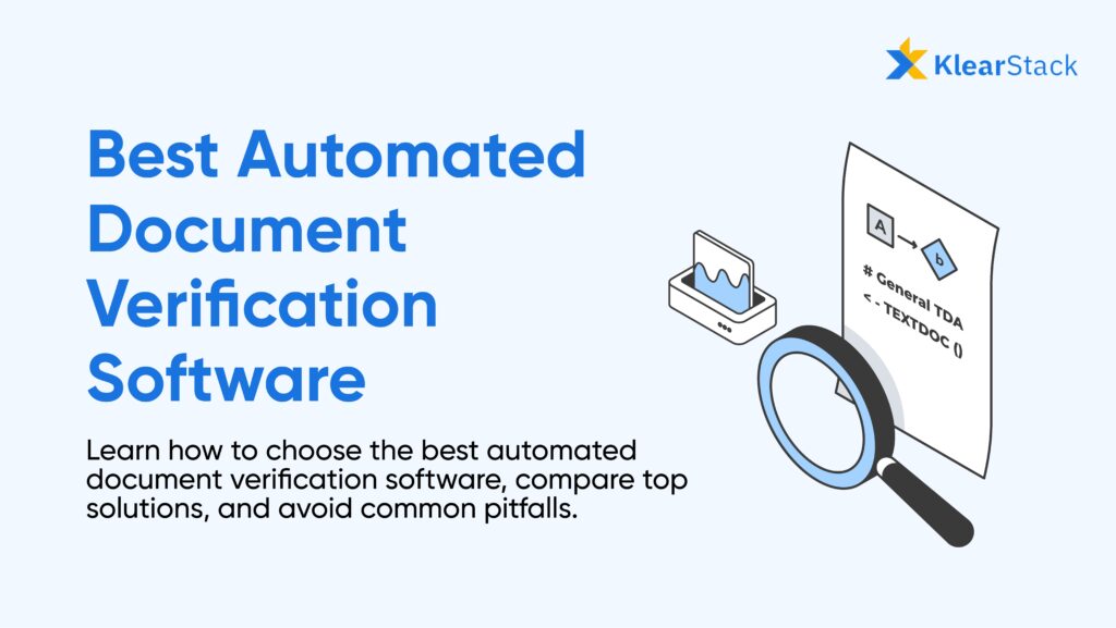 Best Automated Document Verification Software