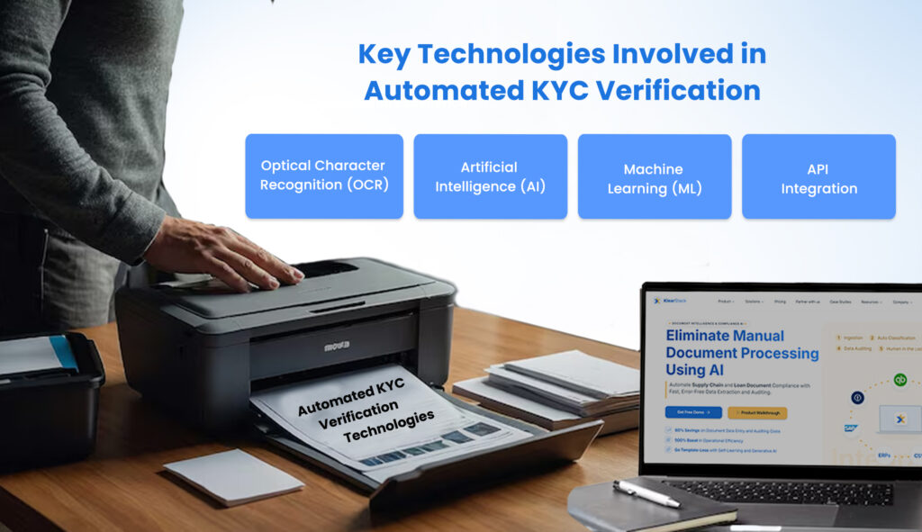 Key Technologies Involved in Automated KYC Verification  