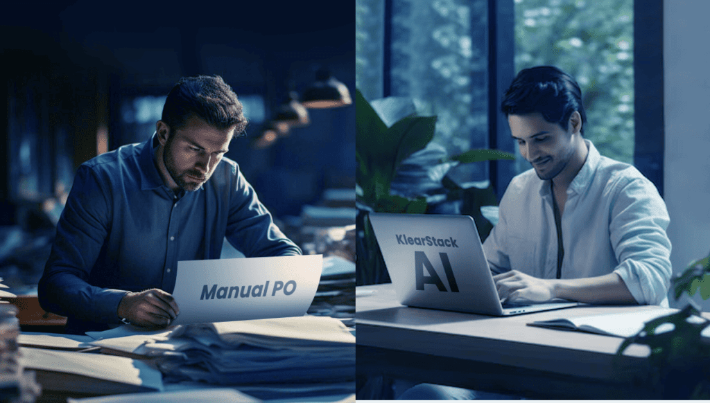Manual PO Data Extraction vs Automated PO Data Extraction