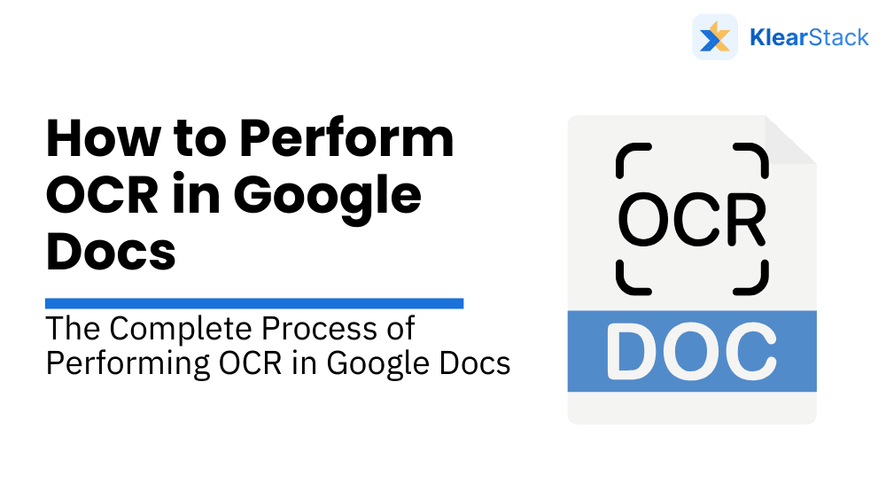 How to Perform OCR in Google Docs