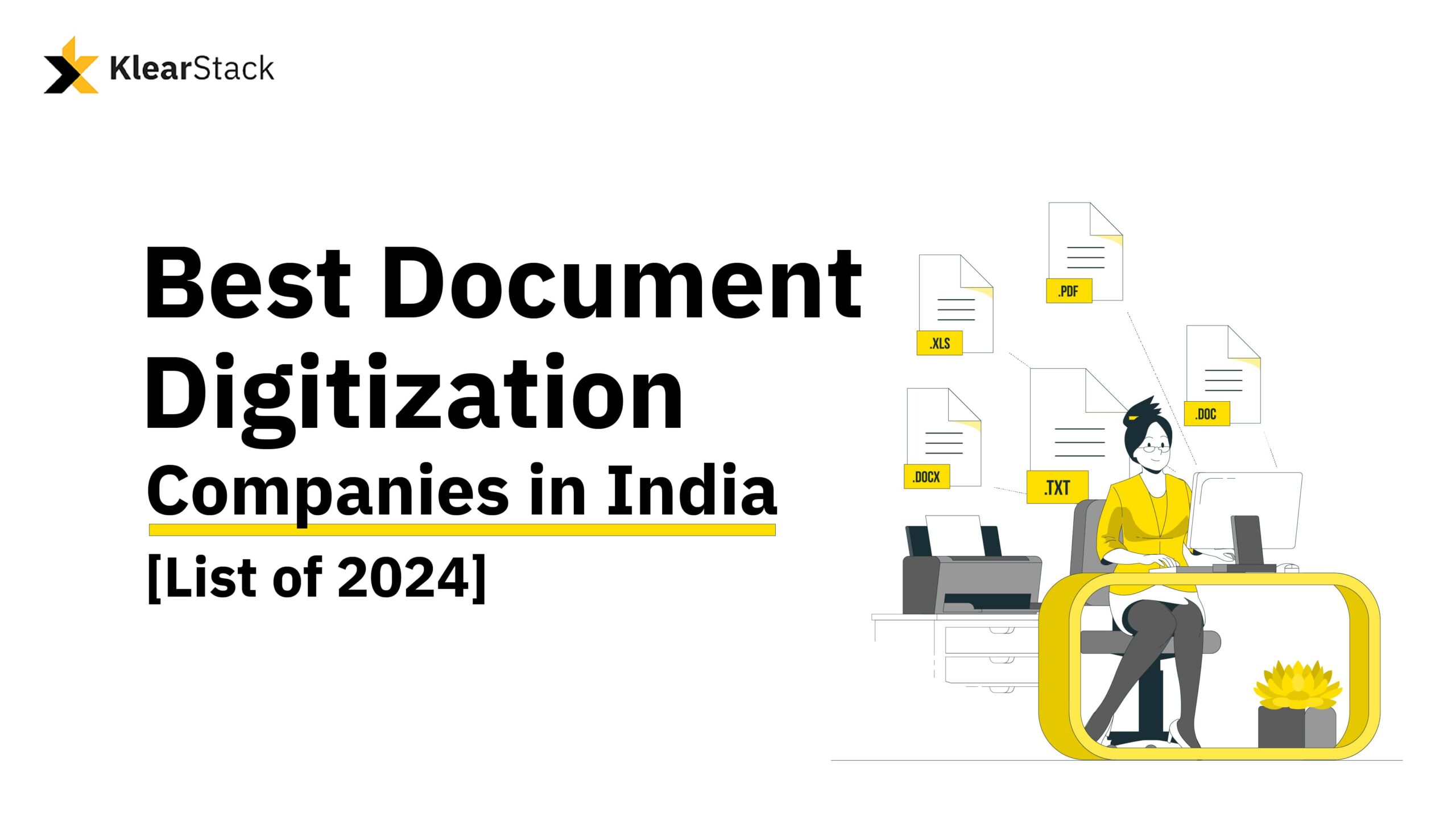 Best Document Digitization Companies in India in 2024