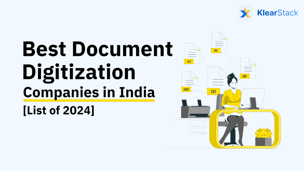 Best Document Digitization Companies in India in 2024