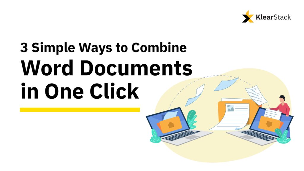 Ways to Combine Word Documents in One Click