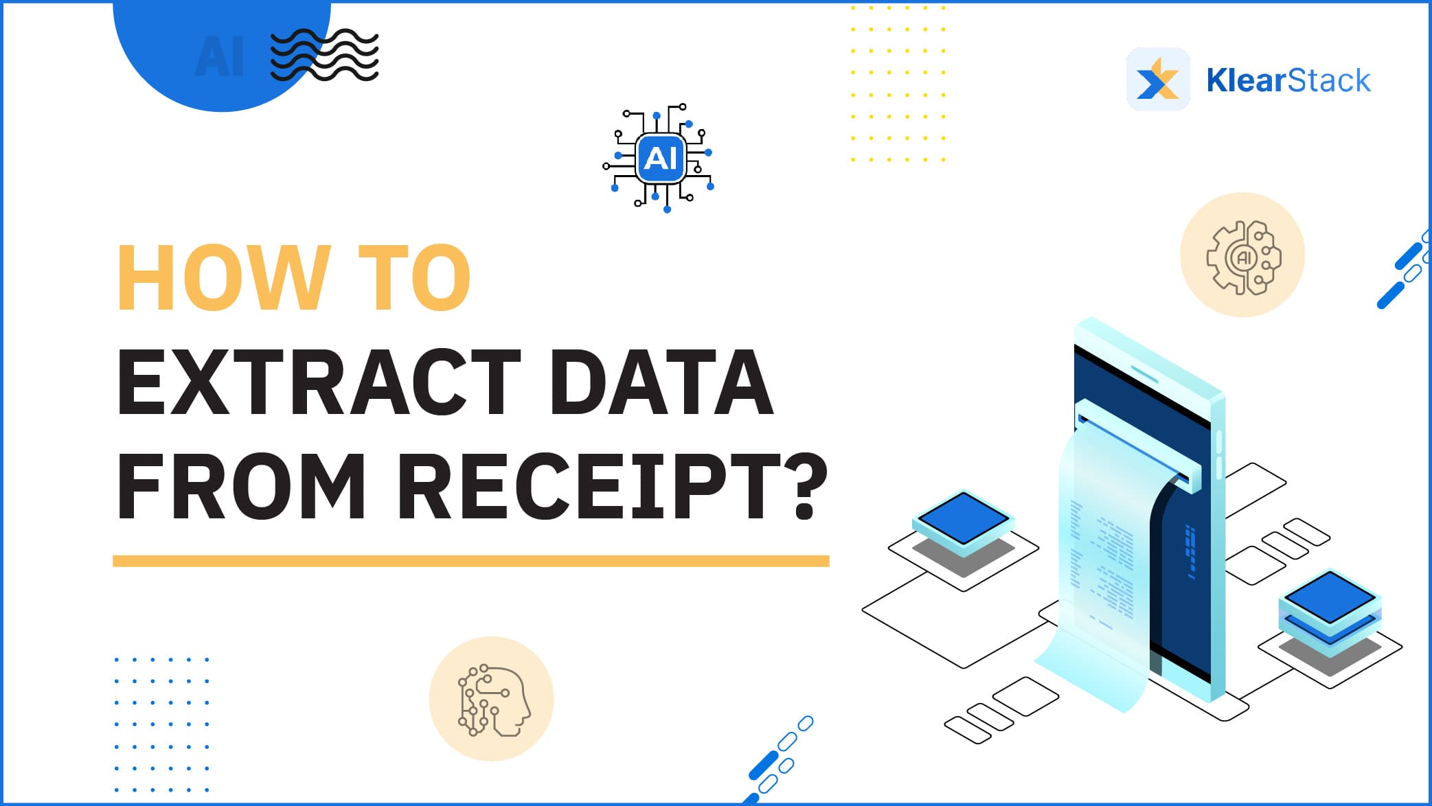 How to extract data from receipts