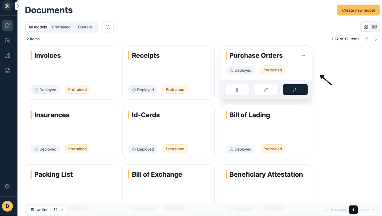 Extract Data from Purchase Orders