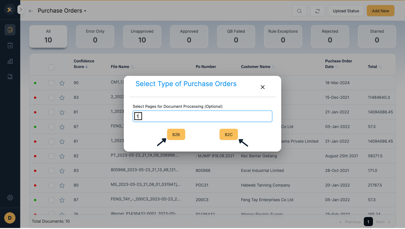 KlearStack- Extract Data from Purchase Orders