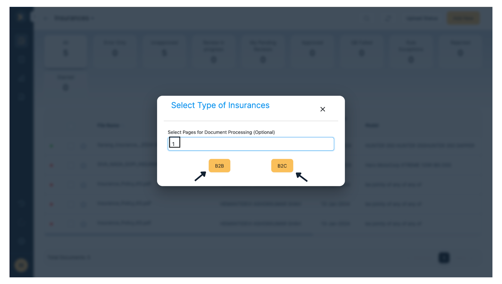 Insurance Data Extraction  