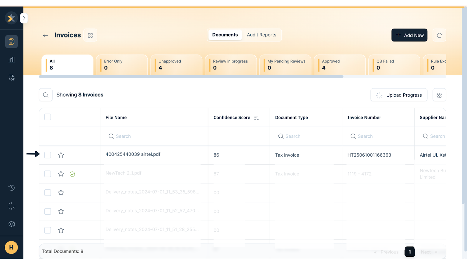 data extraction from utility bills 