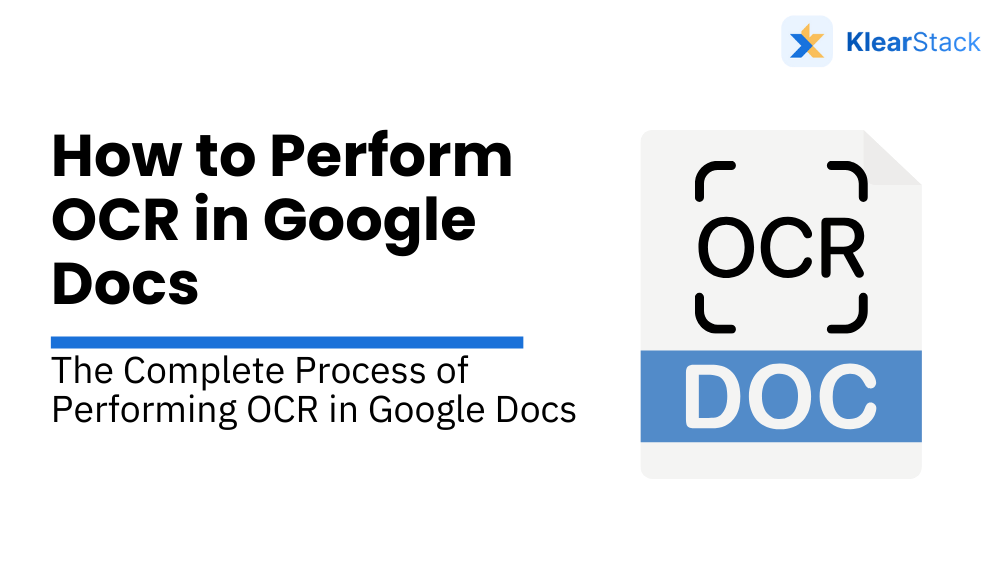 How to Perform OCR in Google Docs